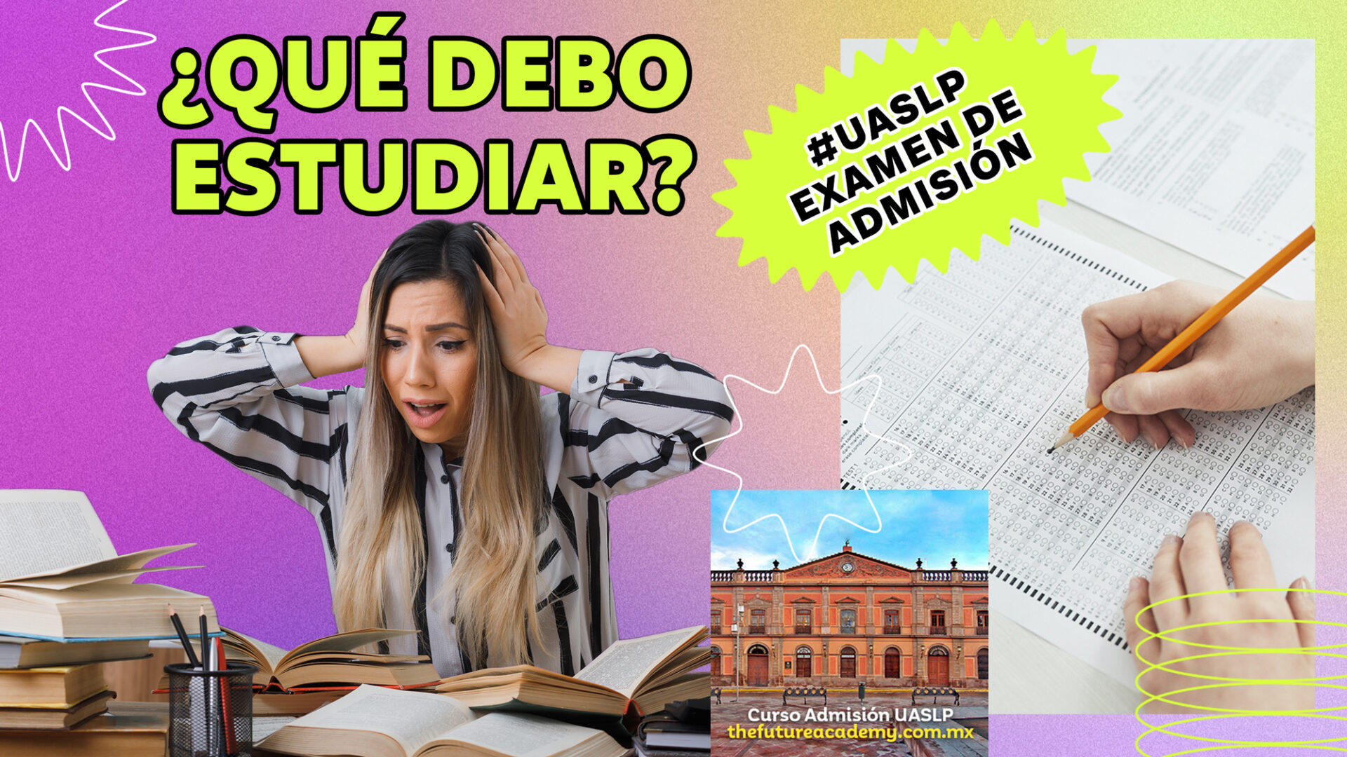 Que debo estudiar UASLP examen de admisión